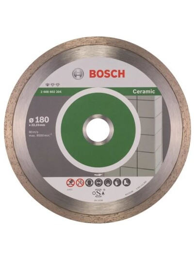 Bosch Diamantkappeskive Standard For Ceramic 180 mm Bosch Diamantkappeskive Standard For Ceramic 180 mm