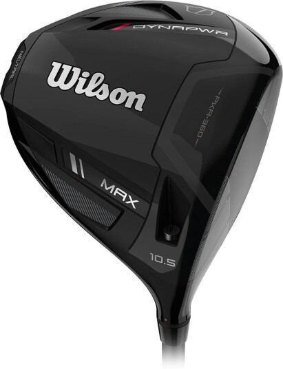 Wilson Dynapwr Max Driver Høyre 10,5° Stiff (Ust Lin-Q M40 Red 6, Lamkin Crossline 360 Black)