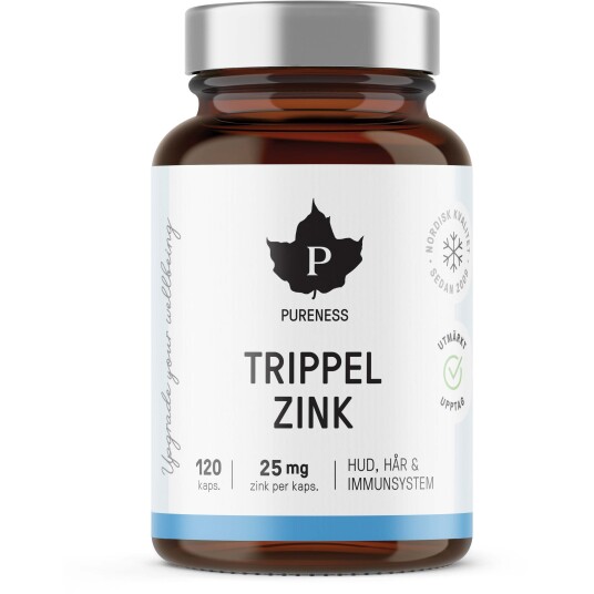 Pureness Trippel Zink  120 stk