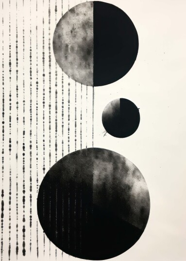 Namly Design Plakat Abstrakte Sirkler POSTER16227