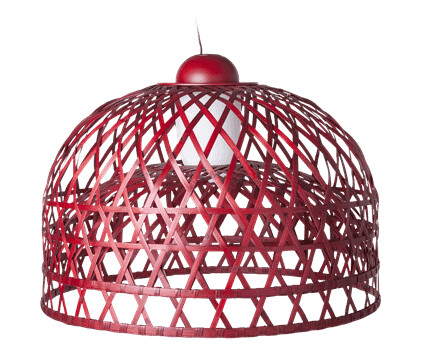 Moooi Emperor Taklampe Stor Rød Moooi Emperor Taklampe Stor Rød