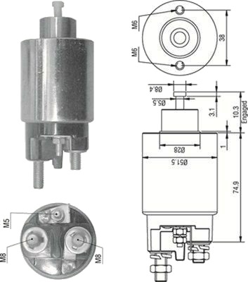 Innslag, starter MAGNETI MARELLI 940113050354