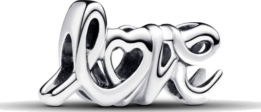 Pandora Moments Charms i 925 sølv med LOVE