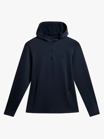 J.LINDEBERG Aerial Quarter Zip Hood Blå M J.LINDEBERG Aerial Quarter Zip Hood Blå M