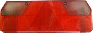 Lykteglass, baklys Aspock 18-8550-002 Lykteglass, baklys Aspock 18-8550-002
