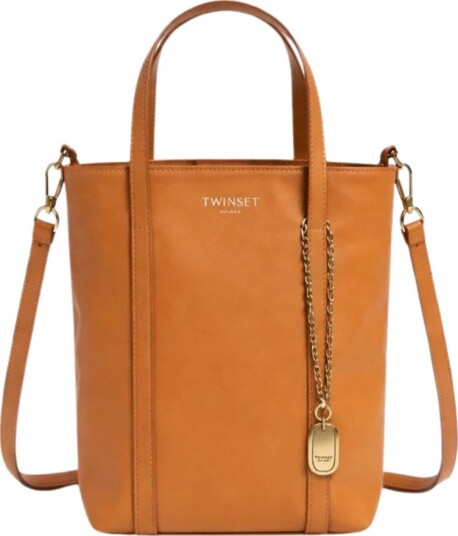 Twinset Dame Vesker Brun ONE SIZE, Twinset Dame Vesker Brun ONE SIZE,