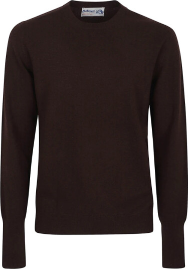 Ballantyne Herre Strikkevarer Brun 2XL,