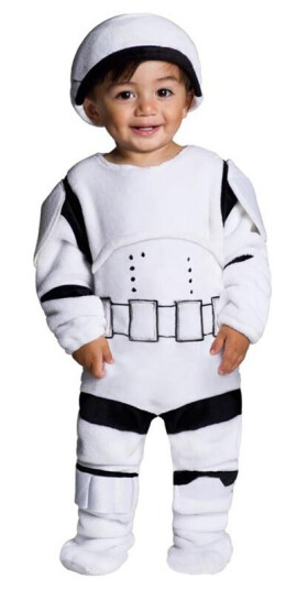 Star Wars Stormtrooper Baby Kostume (6-12 Måneder)