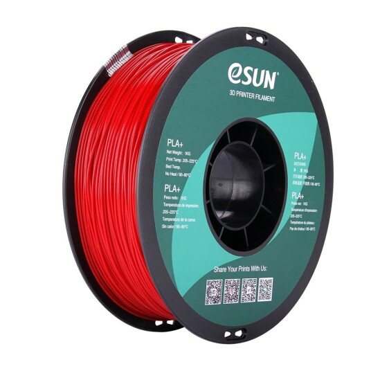 eSUN ABS+ 1.75mm 1kg - Fire Engine Red eSUN ABS+ 1.75mm 1kg - Fire Engine Red