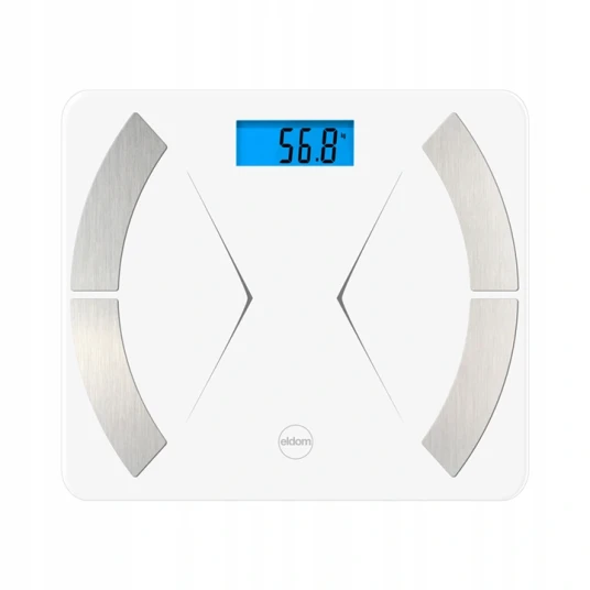 Intelligent badevekt bluetooth Eldom TWO500 Hvit