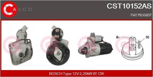Starter CASCO CST10152AS Starter CASCO CST10152AS