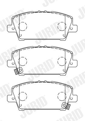 Bremseklosser JURID 572579J Bremseklosser JURID 572579J