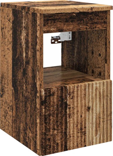 Baderomsskap Gammelt tre 30 x 44,5 x 50 cm Konstruert tre Baderomsskap Gammelt tre 30 x 44,5 x 50 cm Konstruert tre