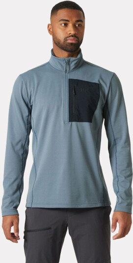 Helly Hansen Versalite Fleecejakke Med 1/2 Glidelås Herre MarineBlå XL