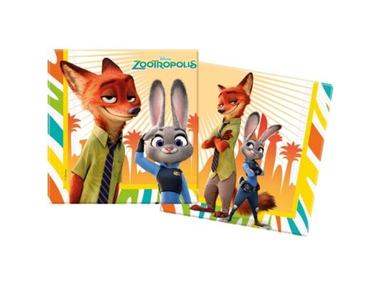 Zootropolis Servietter