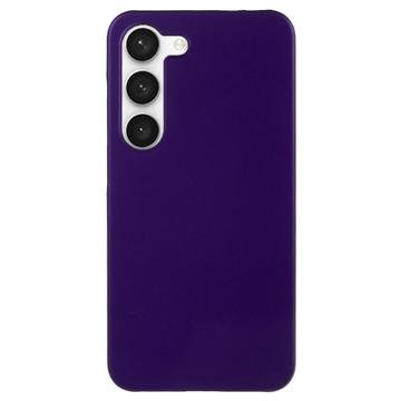 Samsung Galaxy S23+ 5G Gummiert Plastdeksel Lilla