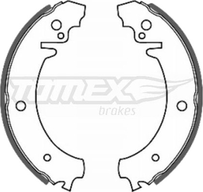 Bremsesko sett TOMEX brakes TX 20-11