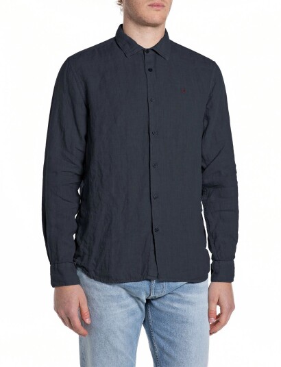 Replay Shirt Regular Black XL Replay Shirt Regular Black XL