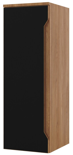 Linn Bad Emma Smal Sideskap (Kommode) Svart Matt / 30cm 1 dør
