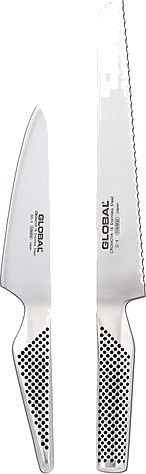 Global knivsett 2 deler universalkniv og brødkniv g 9 og gs 3