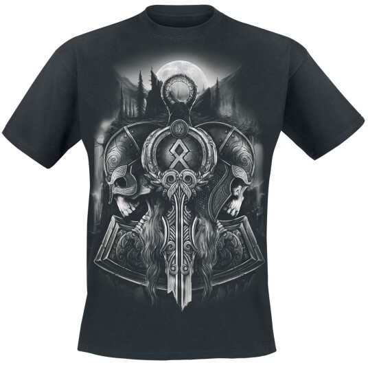 Toxic Angel T-skjorte Guardian Of Midgard M til 4XL Herrer svart Toxic Angel T-skjorte Guardian Of Midgard M til 4XL Herrer svart