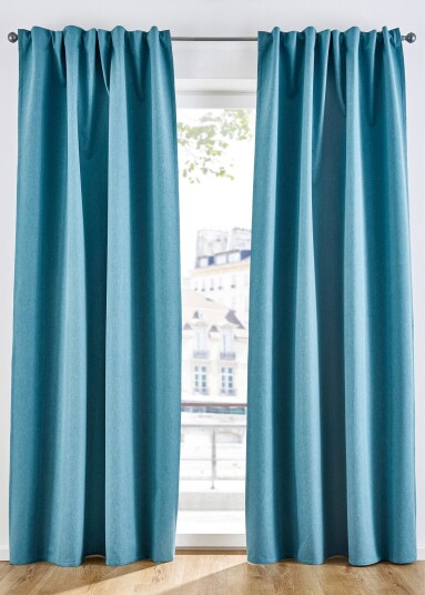bonprix Lystett gardin med termofunksjon (1-pack) 1 (H/B: 145x130 cm),3 (H/B: 225x130 cm),4 (H/B: 245x130 cm) grønn