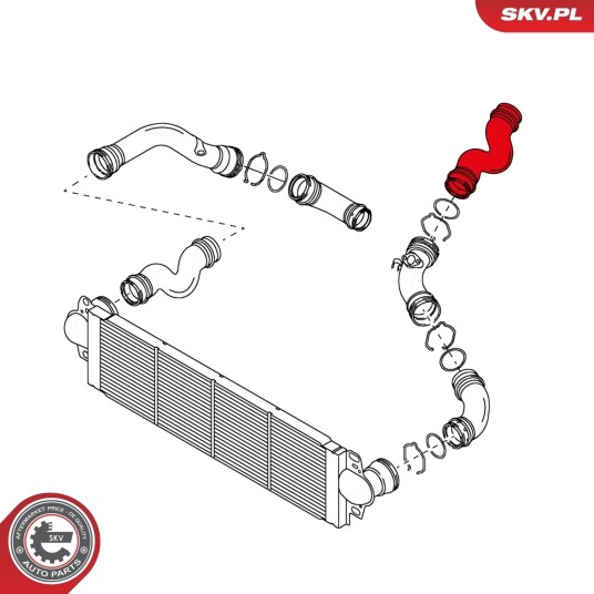 ESEN SKV 24SKV098 Ladeluftslange