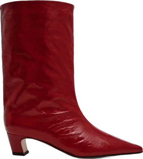 Steve Madden Lytton RED CRINKLE 42