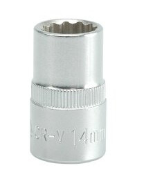 Yato 12-Punkts Krom-Vanadium Stikkontakt 1/2" 14 Mm YT-1276
