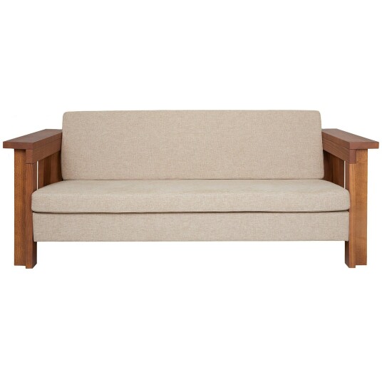 Frama Symmetry 2 Seter Sofa Oat / Oljet Ask Frama Symmetry 2 Seter Sofa Oat / Oljet Ask