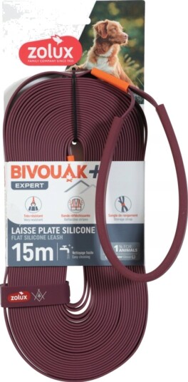 Zolux Bivouak Hundebånd Rød 15 M