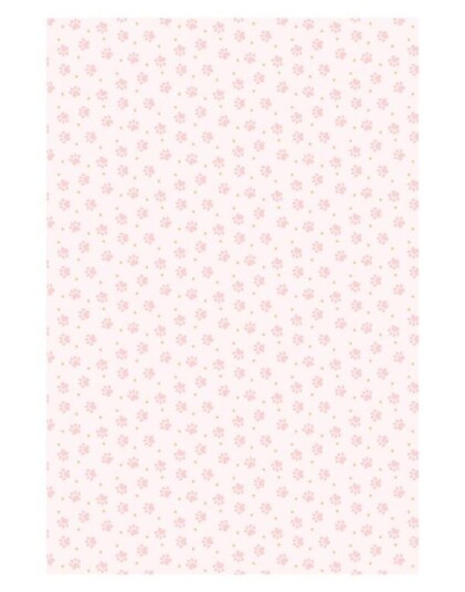 Papirduk med Kattepoter 120x180 cm Kitty Party Papirduk med Kattepoter 120x180 cm Kitty Party
