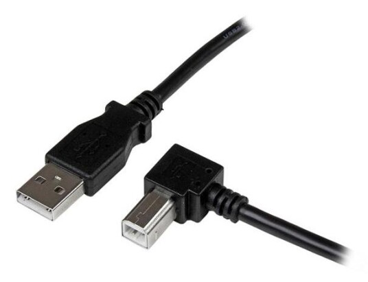 StarTech Skriverkabel USB 2.0 Vinklet 3 m