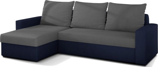 Seksjon Eltap Livio 237x150x72 cm Alova 10 Alova 79 Grå Blå