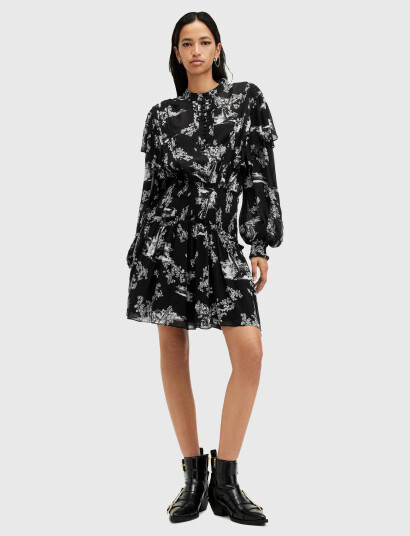 AllSaints Aubrey Dress - Black - 38