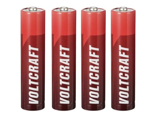 Voltcraft Industrial Lr03 Micro Aaa-Batterie Alkali-Mangan 1350 Mah 1.5 V 4 St. Vc-12714145 Voltcraft Industrial Lr03 Micro Aaa-Batterie Alkali-Mangan 1350 Mah 1.5 V 4 St. Vc-12714145