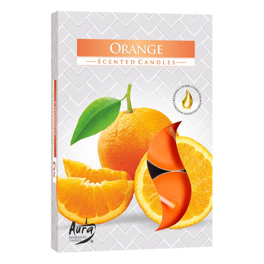 Duftlys Oransje Duftlys