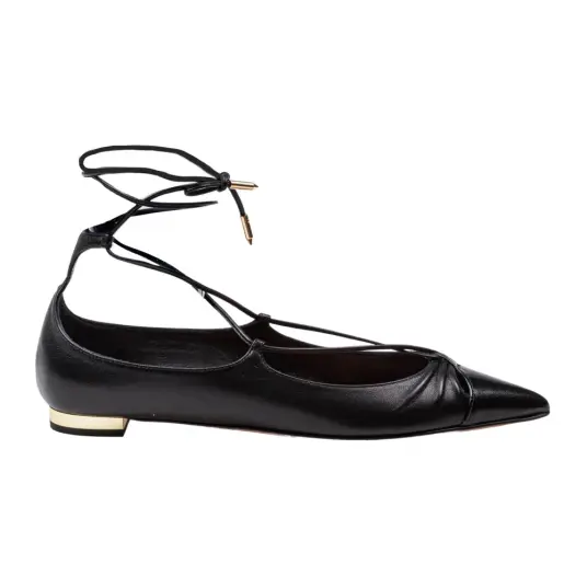 Aquazzura Dame Sko Svart 37 1/2 EU,