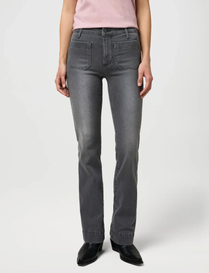 Wrangler Flare - Grey - 28 x 32 Wrangler Flare - Grey - 28 x 32