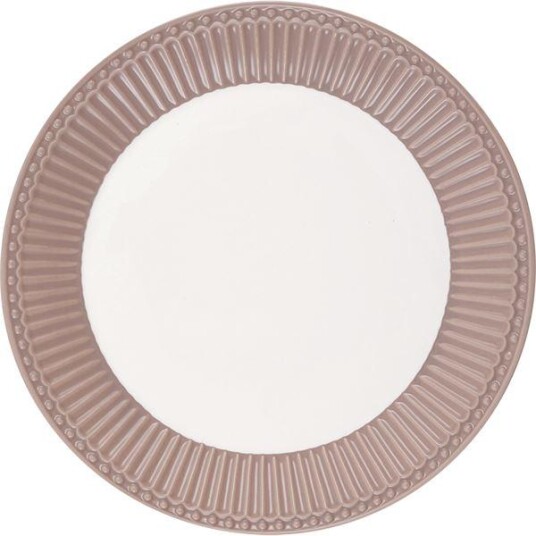 GreenGate  Alice frokosttallerken 23 cm hasselnut brown