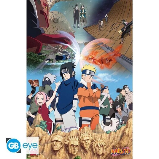 Naruto Plakat Will of Fire - 91,5 x 61 cm