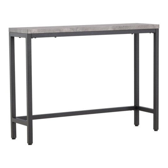Rise konsollbord 30x110 cm betong dekor, svart.