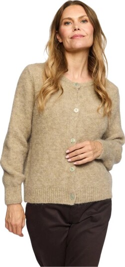 2-Biz, Dame, Strikkevarer, Beige, S/M,