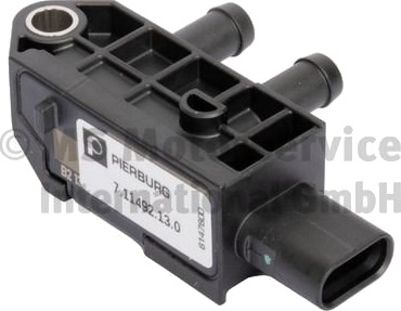 Sensor, avgasstrykk PIERBURG 7.11492.13.0