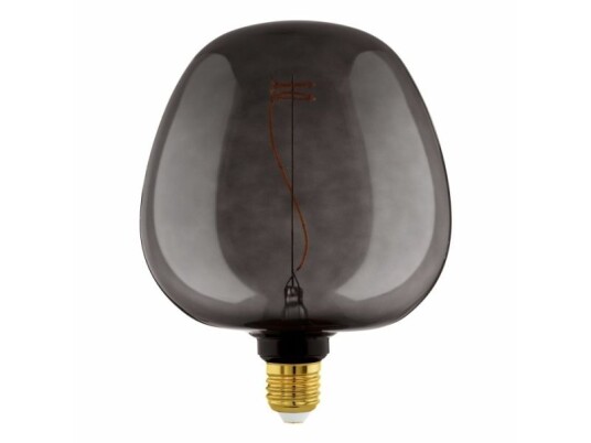 Eglo E27 Led G190 Sort Dekorationspære Med Spiral Og Varmt Hvidt Lys Eglo E27 Led G190 Sort Dekorationspære Med Spiral Og Varmt Hvidt Lys