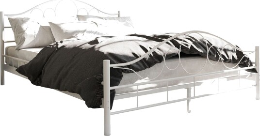Sengeramme NOREMI 140x200 Hvit