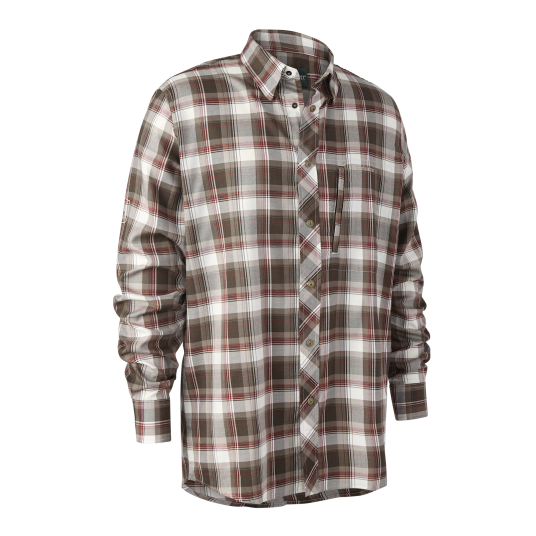 Deerhunter Silas Shirt Brown Check 43/44 39/40