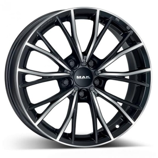 Mak Mark Black Polished 7.5x17 5x120 ET34 B72.6