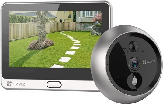Ezviz DP2C Videoringeklokke 4,3" 2MP Sølv