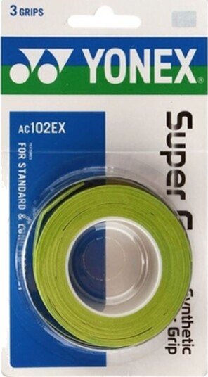 Yonex Super Grap 3-Pcs Badminton greptape Grön